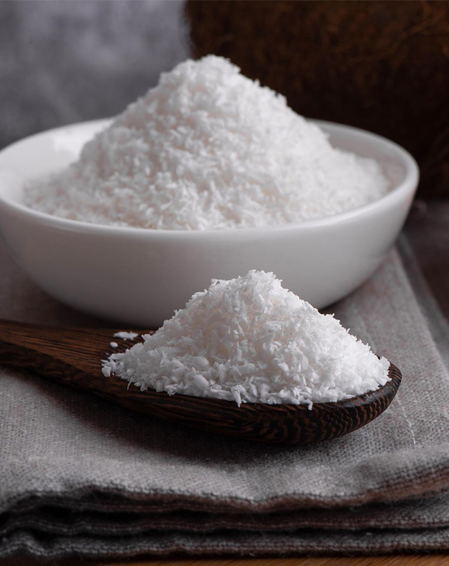 Desiccated Coconut Medium 55%, ChocoFun™ with SO₂