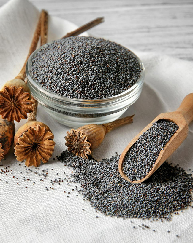 Blue poppy seeds, Hungary
