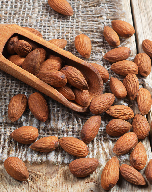 Roasted Whole Almonds, Georgia